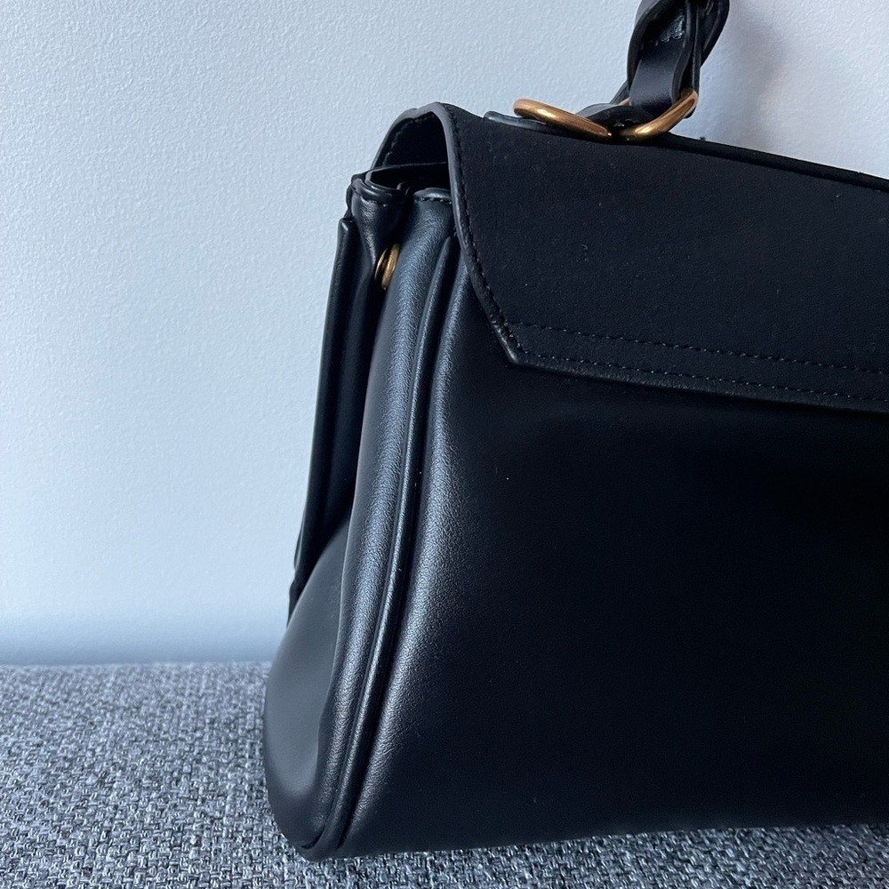 Faux suede mini bag - Picture 12 of 12